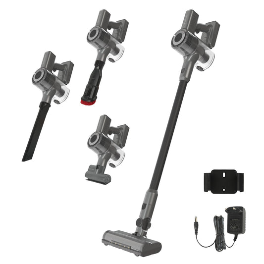 4-in-1 Cordless Rechargeable Vacuum Cleaner, 45 Mins Runtime, Multiple Filtration System, Wall Mount Charging