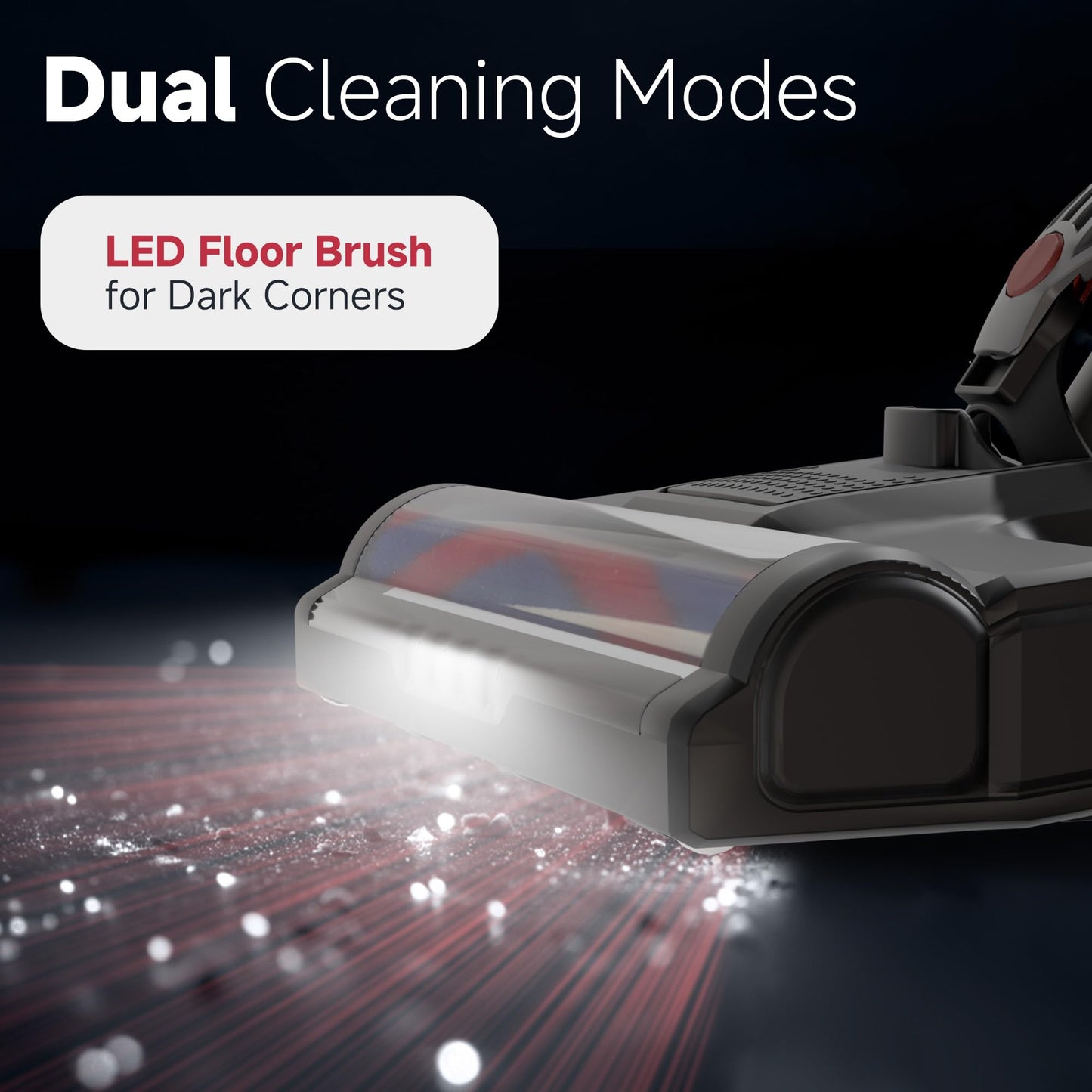 4-in-1 Cordless Rechargeable Vacuum Cleaner, 40 Mins Runtime, Multiple Filtration System, Wall Mount Charging